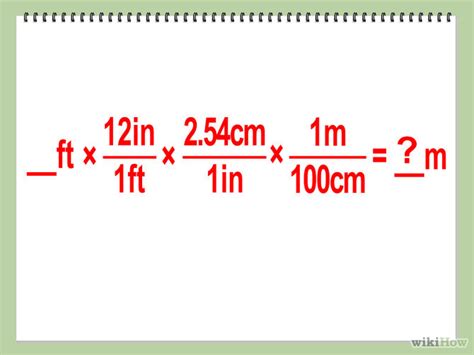 How To Convert Feet To Meters With Unit Converter Wikihow