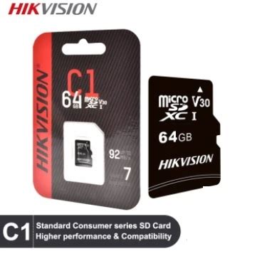 Hikvision HS TF C1 STD 32G 64G 128G ZAZ01X00 OD 64GB TF Micro SD Card