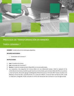 Procesos De Transformaci N Minera Procesos De Transformaci N Minera