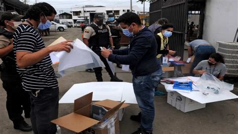 Elecciones En Ecuador Voto En Casa Se Desarrolló Con Normalidad