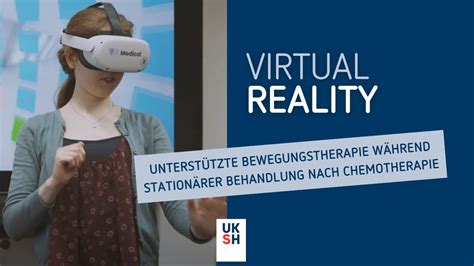 Virtualrealityunterst Tzte Bewegungstherapie W Hrend Station Rer