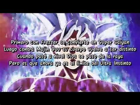 Rap De Goku Ultra Instinct Dominado Ivangel Music Goku Vs Jiren