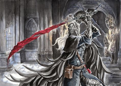 Bloody Crow Of Cainhurst Bloodborne By Evs Eme On Deviantart