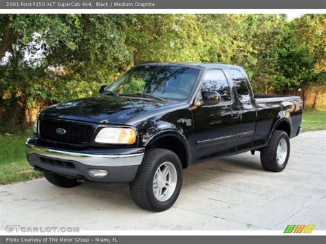 2001 Ford F150 Xlt Supercab 4x4 In Black Photo No 20689115