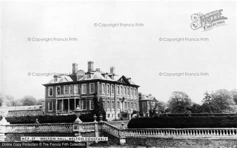 Photo Of Melton Constable Melton Hall C1955