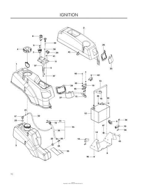 Husqvarna Rz4623 967009801 2012 01 Parts Diagram For Ignition System