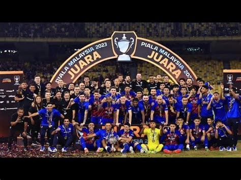 Tahniah Lagi Jdt Juara Piala Malaysia Pm Tb Throwback Pm