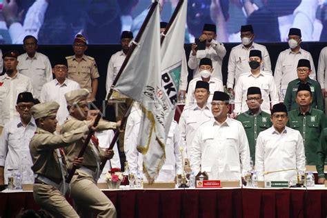 Deklarasi Koalisi Partai Gerindra Dan Pkb Antara Foto