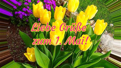 Liebe Gr E Zum Mai Ich W Nsche Dir Einen Sch Nen Feiertag Und