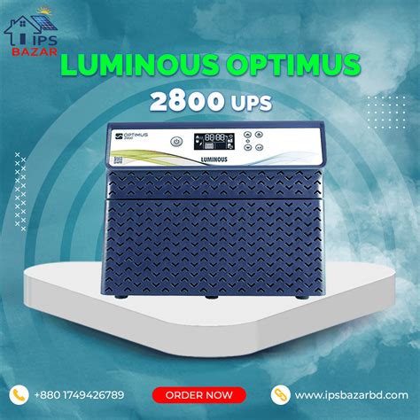 Luminous Optimus 2800 Pure Sinewave Best Price IPS Bazar