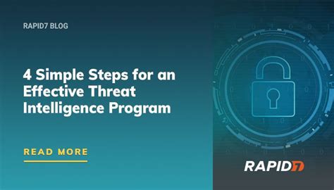 4 Steps For Effective Threat Intelligence Rapid7 Blog