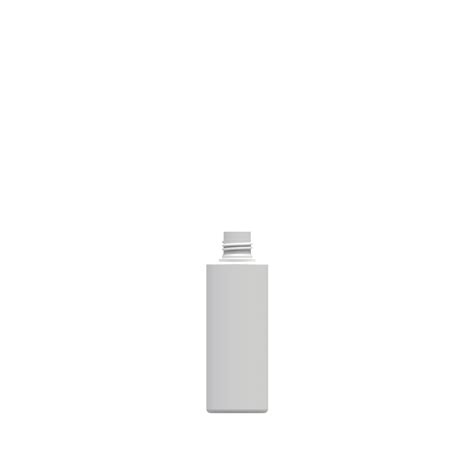 Hdpe Bottle For Skincare Ovale 125 Ml Eurovetrocap