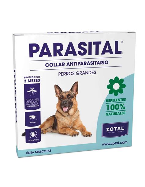 Parasital Collar Antiparasitario Natural Zotal Masdemascotas