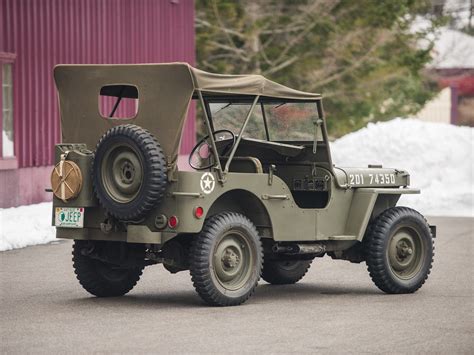 Rm Sothebys 1943 Ford Gpw Army Jeep The Dingman Collection