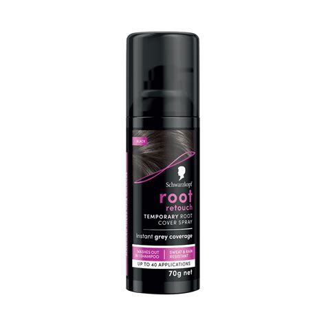 Buy Schwarzkopf Root Retouch Instant Temporary Hair Spray Black