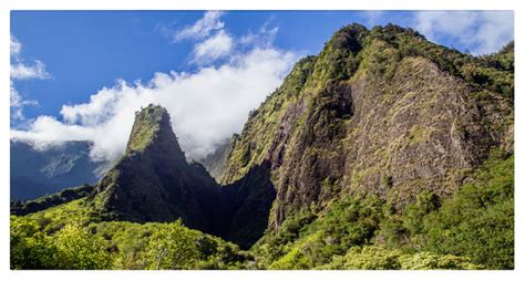 Iao Valley Canvas Art By Pierre Leclerc 10 X 19 Transitional