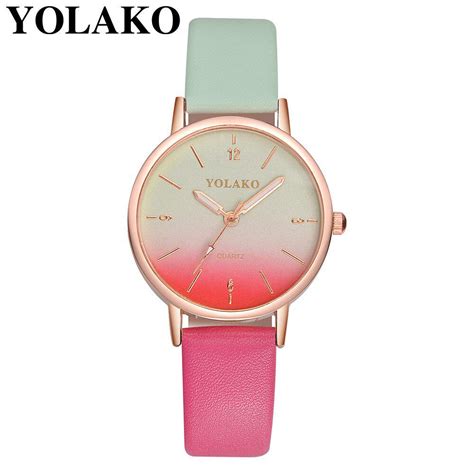 Satın alın YOLAKO Brand Women s Watch Women Quartiz Watch Wristwatch