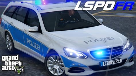 LSPD FR 0 3 1 GTA V DEUTSCH 021 M B E KLASSE POLIZEI HAMBURG