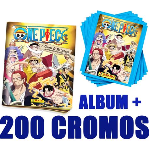 Lbum Figurinhas One Piece Livro Ilustrado Cromos Em