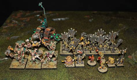 Warhammer Fantasy Battle Night Goblins Full Army Progress