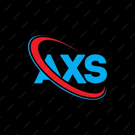 Premium Vector | Axs logo axs letter axs letter logo design initials