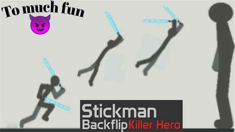 Stickman Backflip Killer Hero Youtube