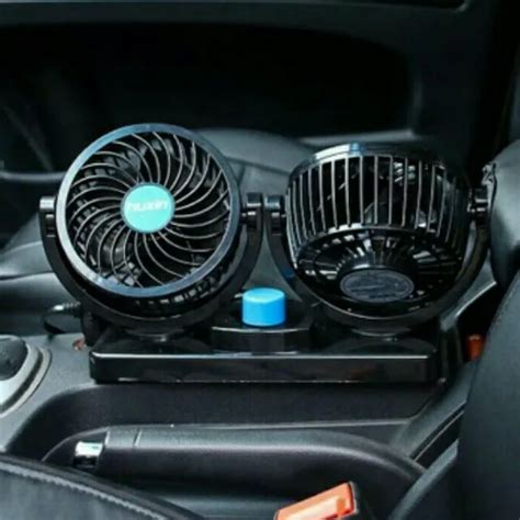 Mitchell Car Double Headed 360 Rotational Dual Fan Mitchell 12v