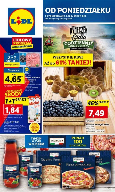 Gazetka Promocyjna I Reklamowa Lidl Lidl Od Poniedzia Ku Od