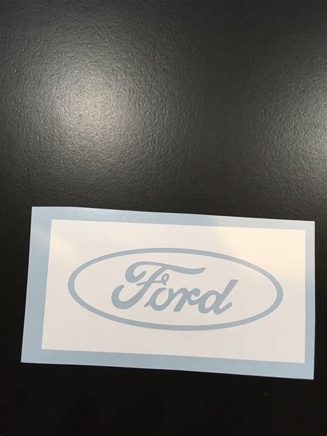 Ford Logo Paint Stencil