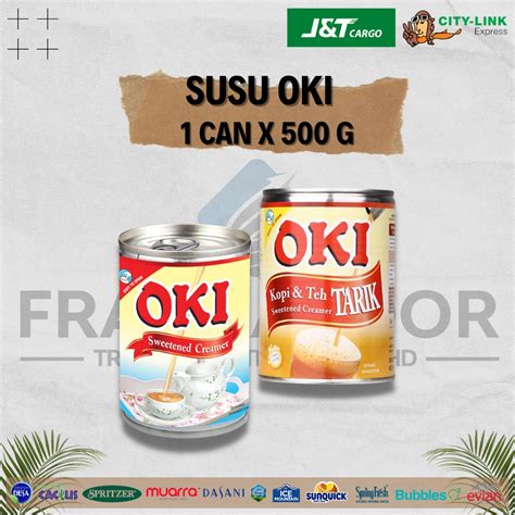 Susu Oki Sweetened Creamer Kopi And Teh Tarik Susu Pekat Manis 500g 500g