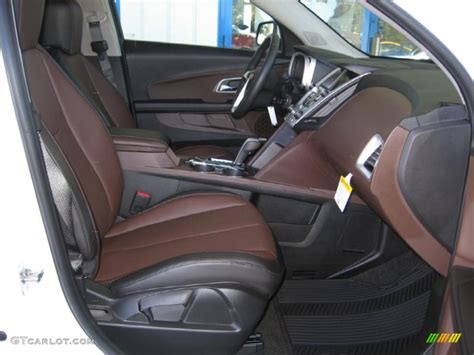 Brownstone Jet Black Interior Chevrolet Equinox Lt Photo