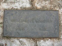 William Arthur Carnes M Morial Find A Grave