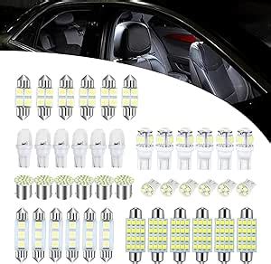 Amazon Jewkot Pcs Car Led Interior Light Bulb Kit T Mm