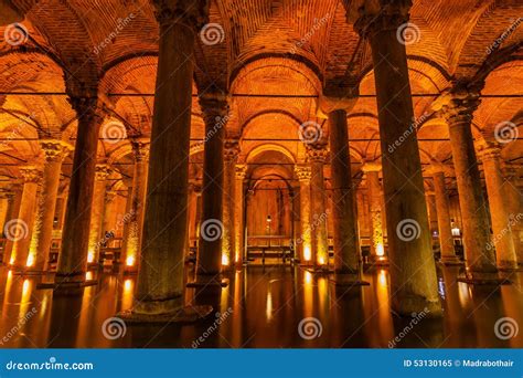 Sunken Palace In Istanbul Turkey Editorial Image Image Of Ancient