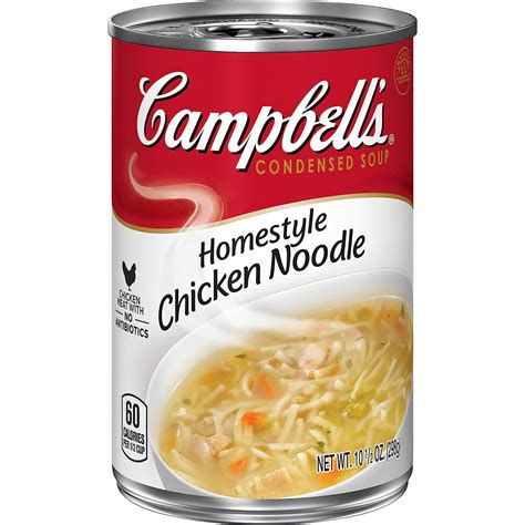 Campbells Condensed Homestyle Chicken Noodle Soup 105 Ounce Can Grocery