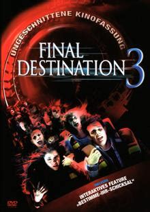 Ihr Uncut Dvd Shop Final Destination Ungeschnittene Kinofassung