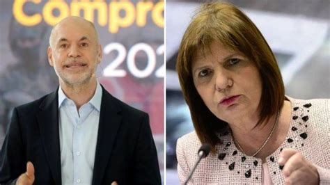 Patricia Bullrich Confirmó Que Larreta Será Su Jefe De Gabinete Si Gana Las Elecciones