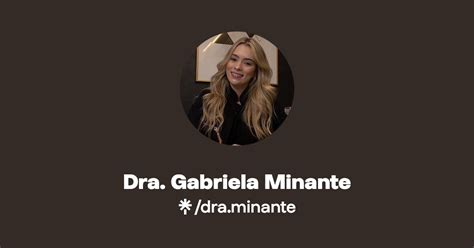 Dra Gabriela Minante Linktree