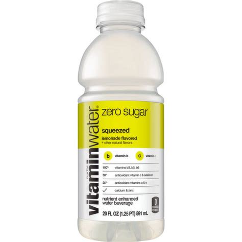 Vitaminwater Water Beverage, Zero Sugar, Lemonade Flavored