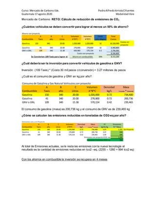 Reducir la emisión de C02 PDF