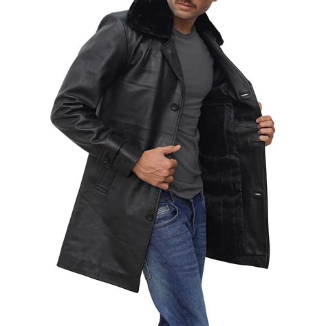 Stylish Men's Leather Coats for Every Occasion | TJS: – The Jacket Seller