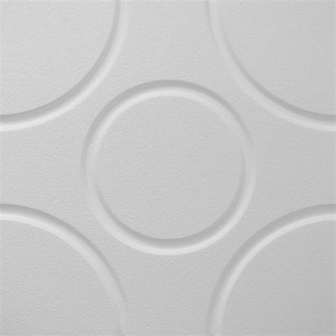 2x2 White Decorative Ceiling Tiles, Seattle Design - Contemporary ...