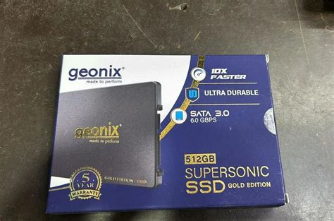 512GB Geonix Supersonic Gold Edition SSD At 2900 Piece In New Delhi