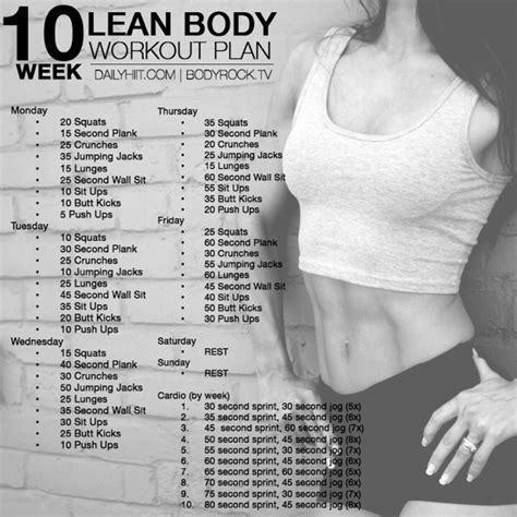 8 Week Workout Plan 6 Aya Audibert