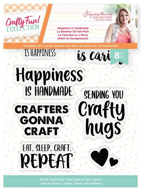 Crafter's Companion - Crafty Fun! Collection by Sara Davies - Happiness ...