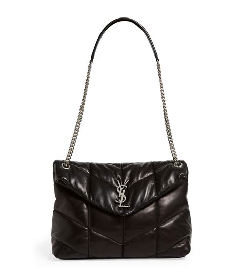 Saint Laurent Medium Quilted Leather Loulou Bag In Black Save 1 Lyst