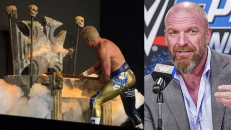 Triple H Reveals Reaction To Cody Rhodes Smashing The Throne In Aew