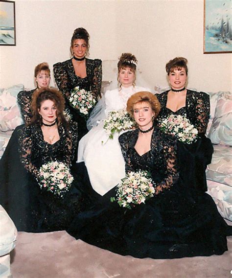 46 Hilarious Vintage Bridesmaid Dresses That Didnt Stand The Test Of