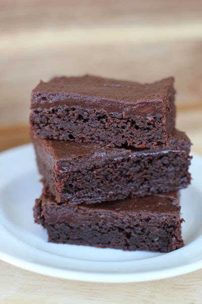 Chocolate Fudge Brownies With Frosting