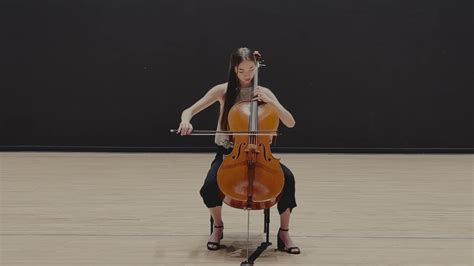 Bach Cello Suite No 2 In D Minor Prelude Kira Wang Youtube